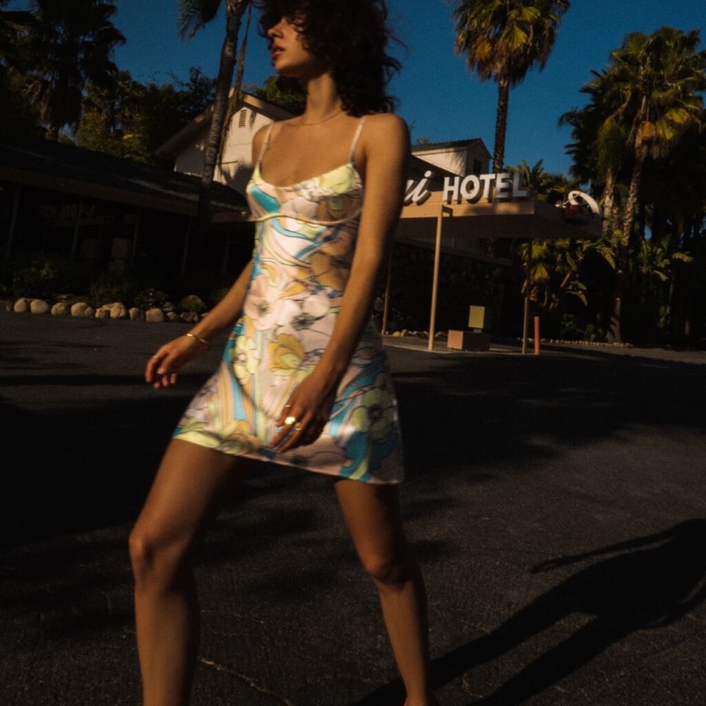 Zara Satin Dress